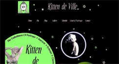 Desktop Screenshot of kittendeville.net